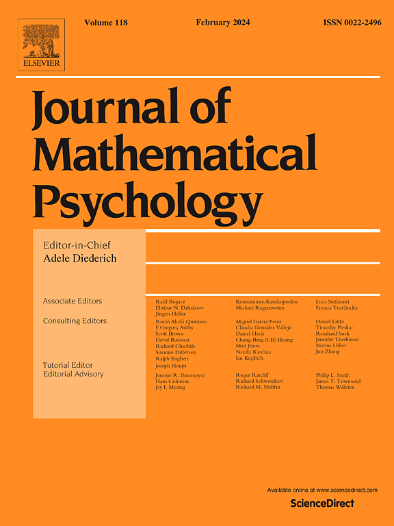 Go to journal home page - Journal of Mathematical Psychology